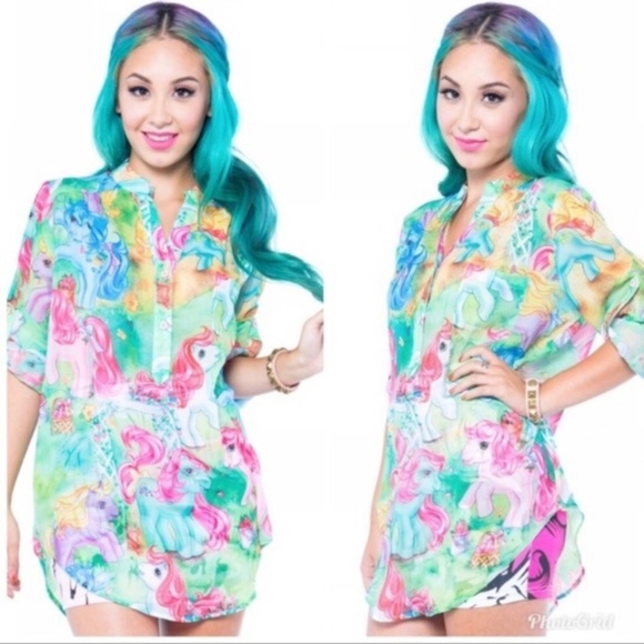 Iron Fist Tops - Iron Fist My Little Pony Blouse RESTOCKED
